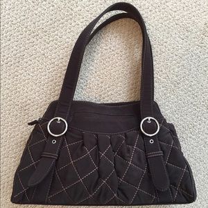 Vera Bradley microfiber shoulder bag